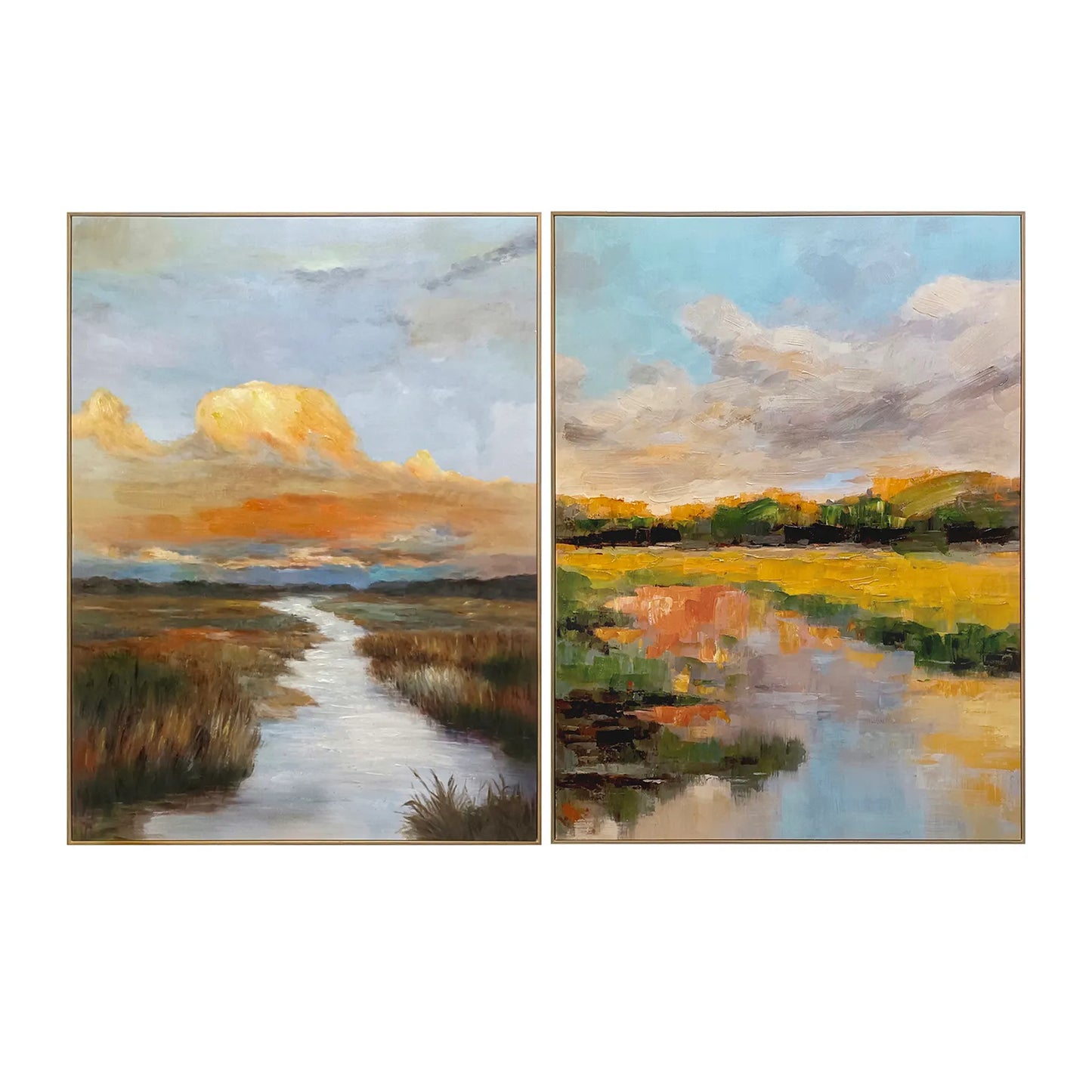 Talmo set/2 Framed Canvases