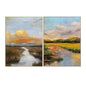 Talmo set/2 Framed Canvases