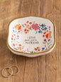 Antiqued Trinket Bowl: Friend