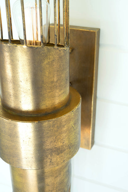 Brass Sconce Light