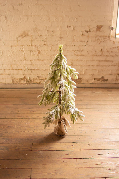 Artifical Frosted Christmas Tree-Small