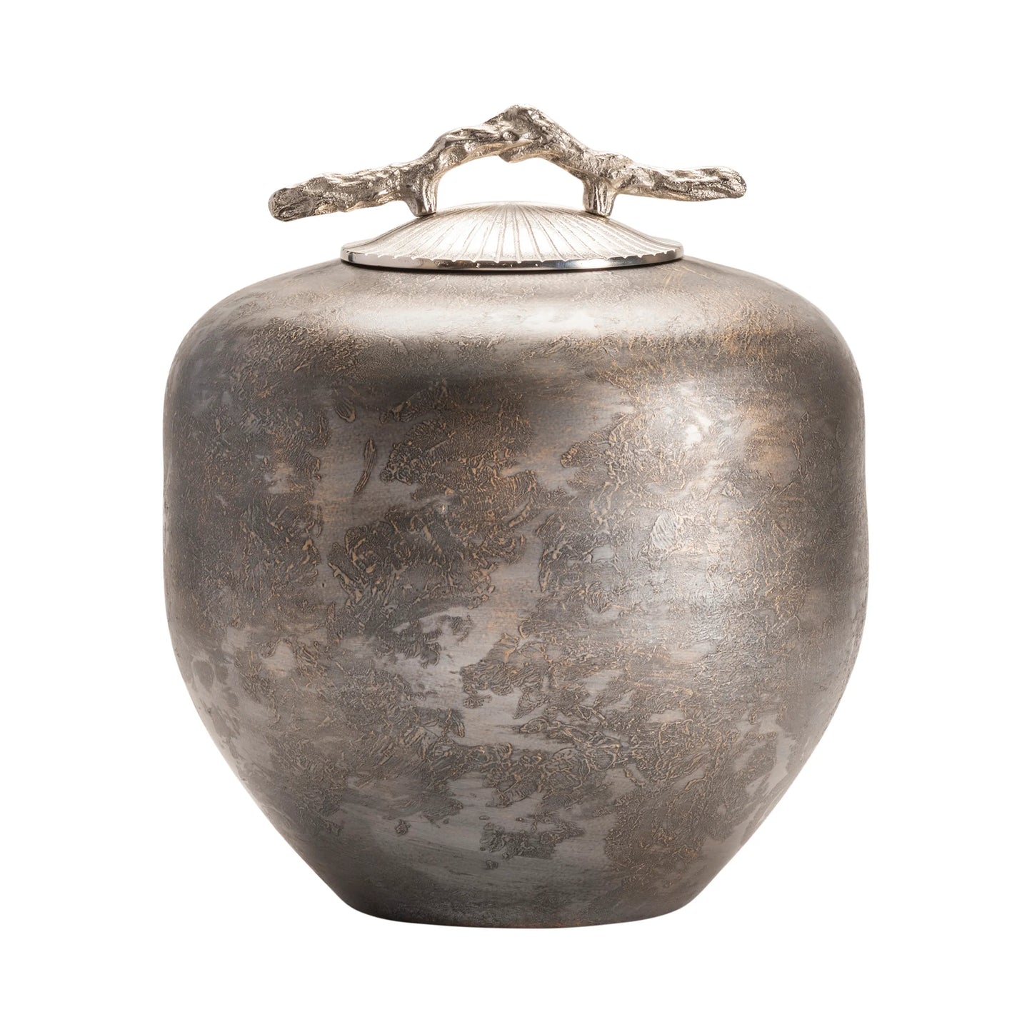 medium morrow urn with branch handle