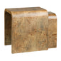 Burl Wood Nesting Tables