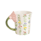 Patterned Pink Flower Mug