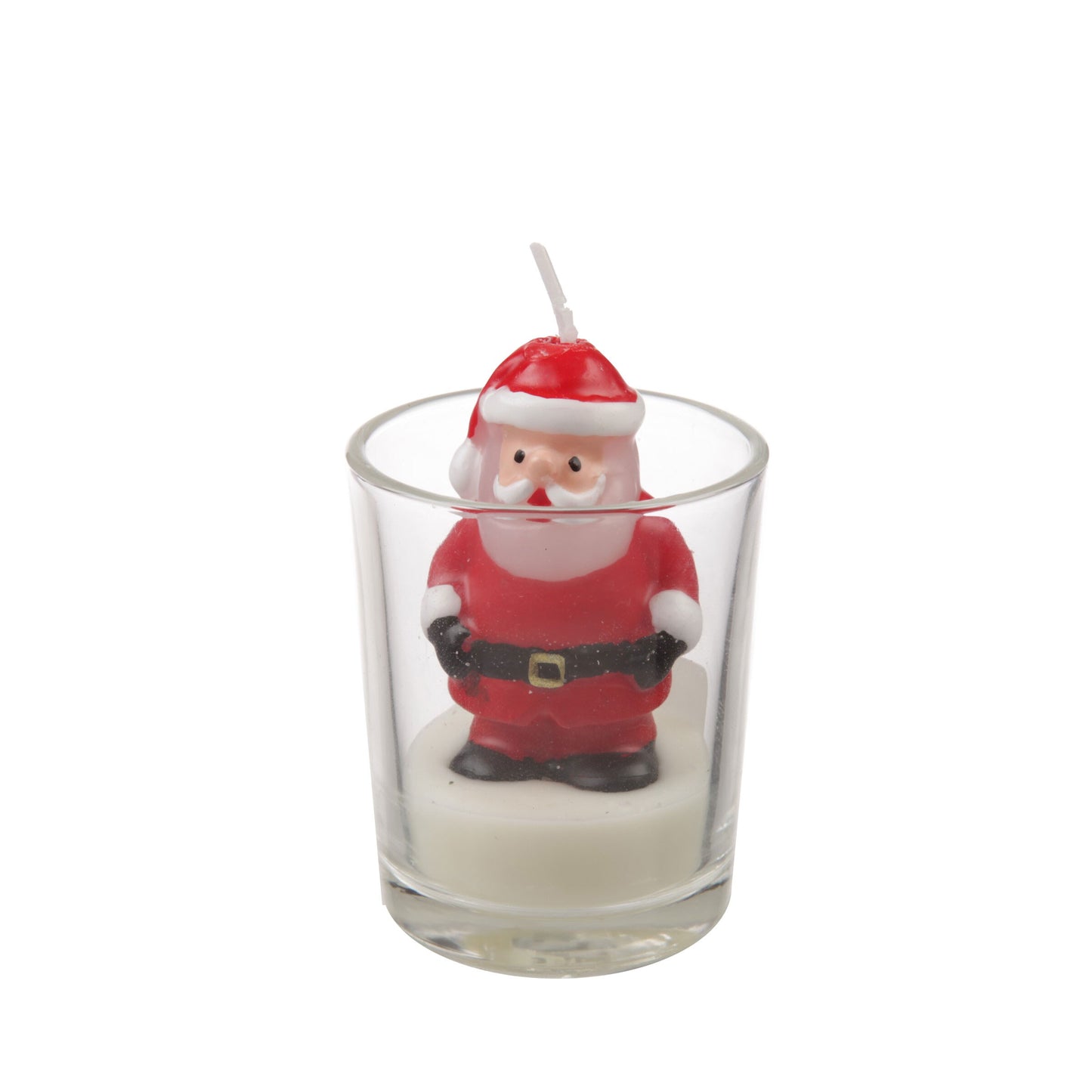 Figural Christmas Votive Candle