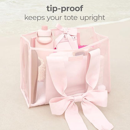 Casemate Ballet Pink Bow Jelly Tote Bag