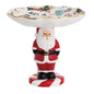 Santa Candy Pedestal Dish