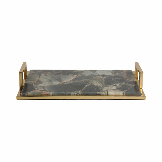 Timor Green Agate Tray