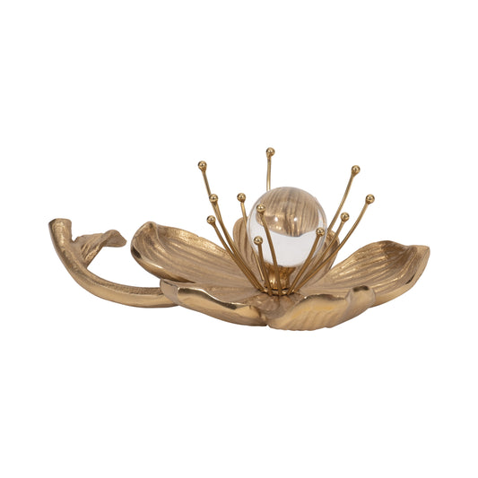10" Metal Flower