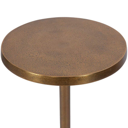 Sanaga Indoor-Outdoor Accent Table, Gold