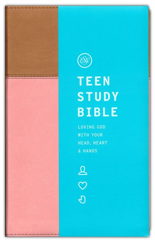 ESV Teen Study Bible Blush Rose