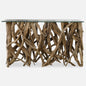 Teak Wood Console Table