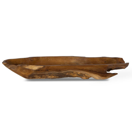 Wooden Teak Leaf Tray