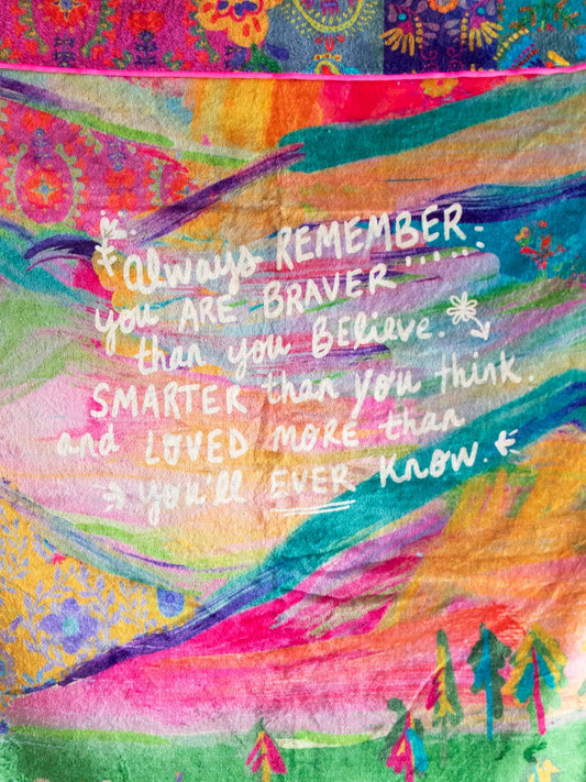 “Always Remember” Blanket