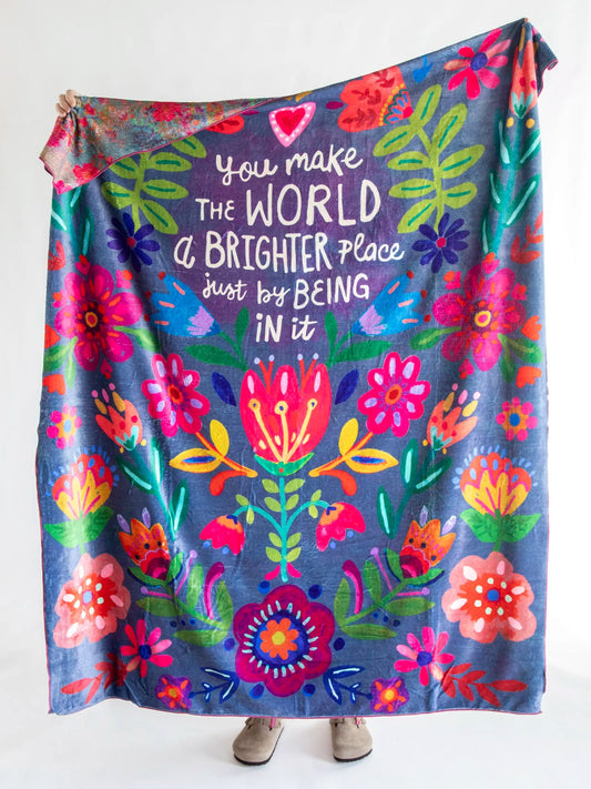 “World Brighter” Blanket