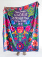 “World Brighter” Blanket