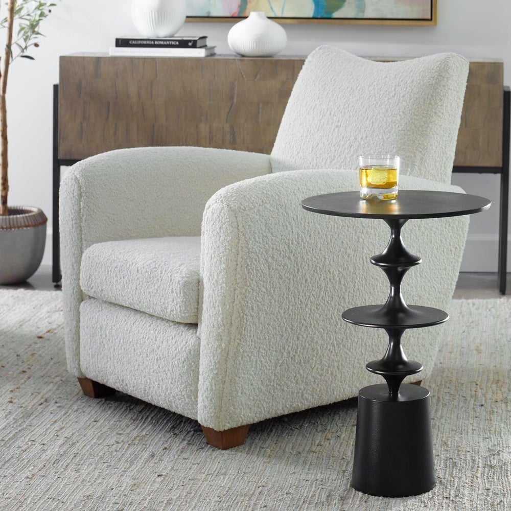 Flight Accent Table- Black 22921