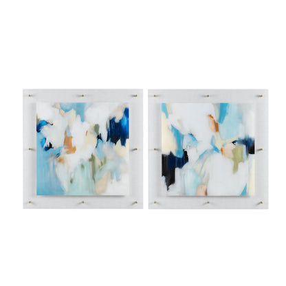 Pair Shadowbox Color Waves CVTOP3409