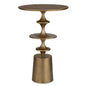 Flight Accent Table Brass 24412