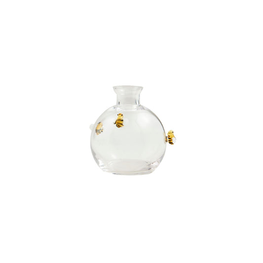 Bee Glass Inlay Vase
