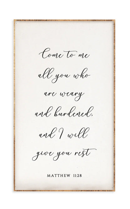 18x30” Scripture Wood Art