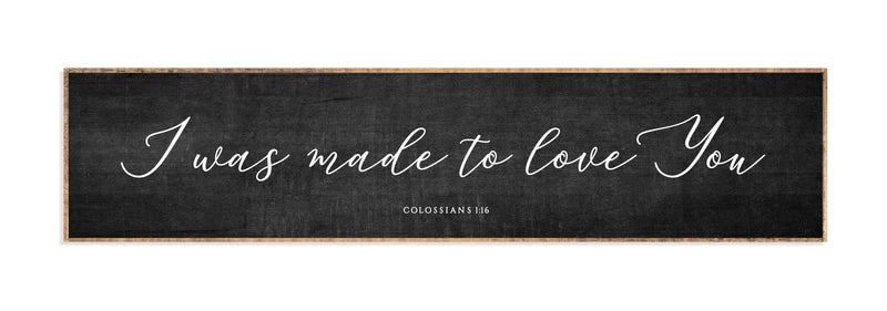 42x10 Scripture Wood Wall Art