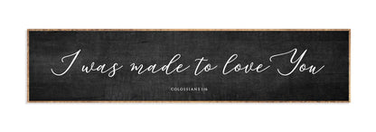 42x10 Scripture Wood Wall Art