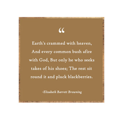 15x15 Scripture Quote Wall Art