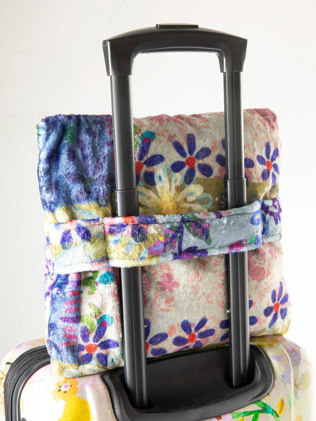 Double Sided Travel Pillow Blanket