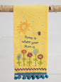 Linen Embroidered Hand Towel