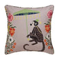Dawn Foley- Blush Pink Monkey Pillow