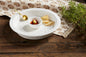 Woven Stoneware Chip & Dip Server Set