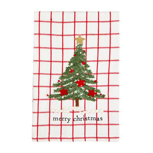 Tree Classic Embroidered Towel