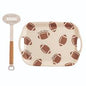 Football Tray & Spatula Set