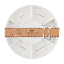 Christmas Cookie Decorating Tray Set