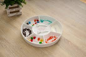 Christmas Cookie Decorating Tray Set