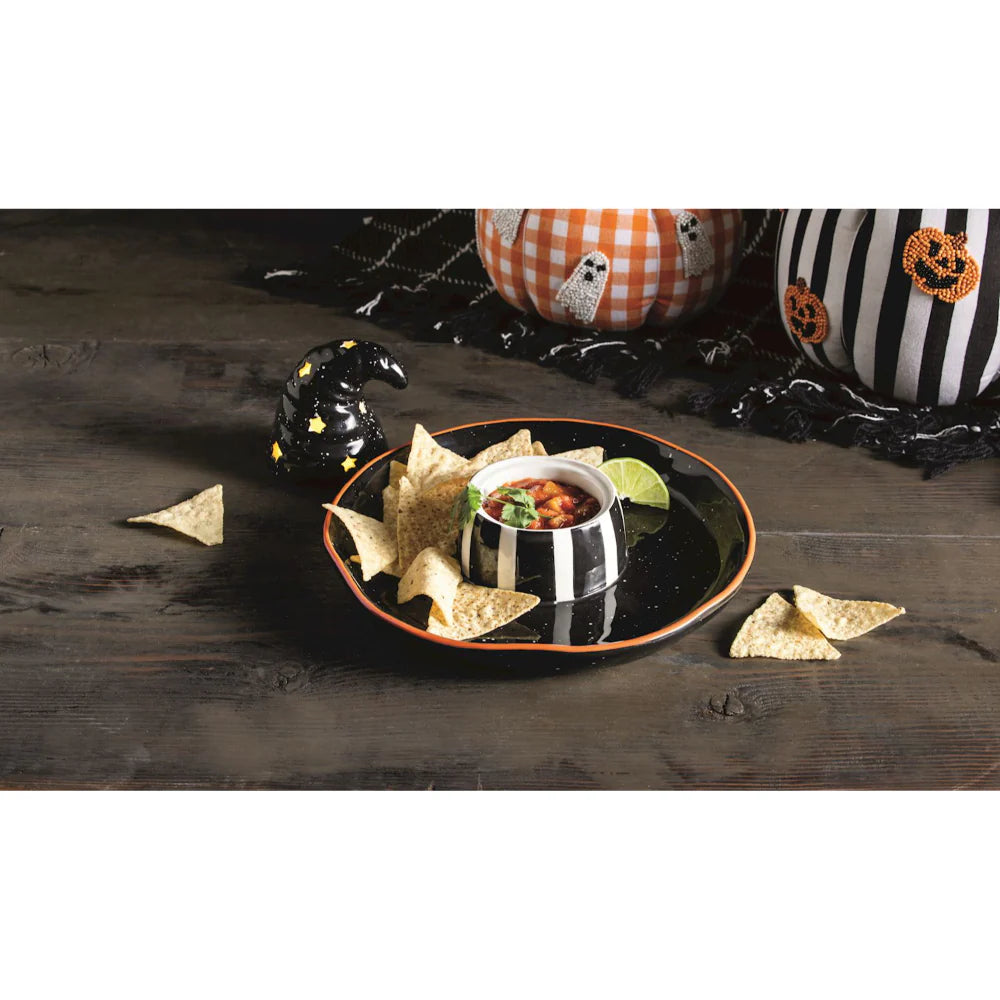 Light-Up Witch Hat Chip & Dip