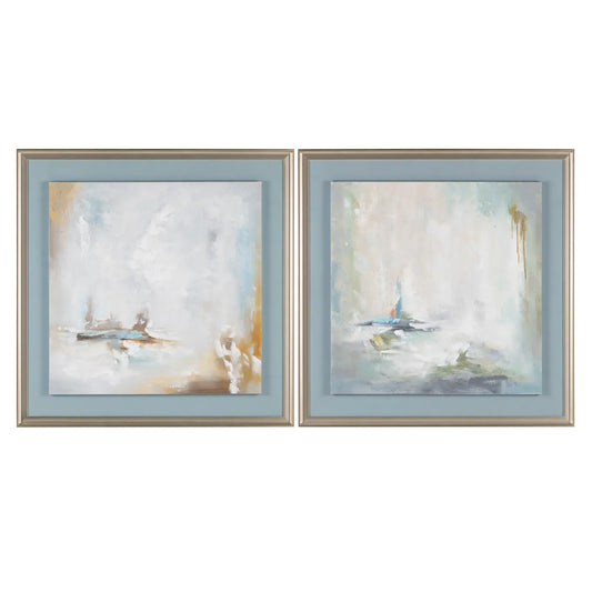 Serenity Framed, Matted canvas Sold individually