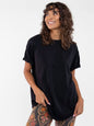 Take It In Tee, Medium Black