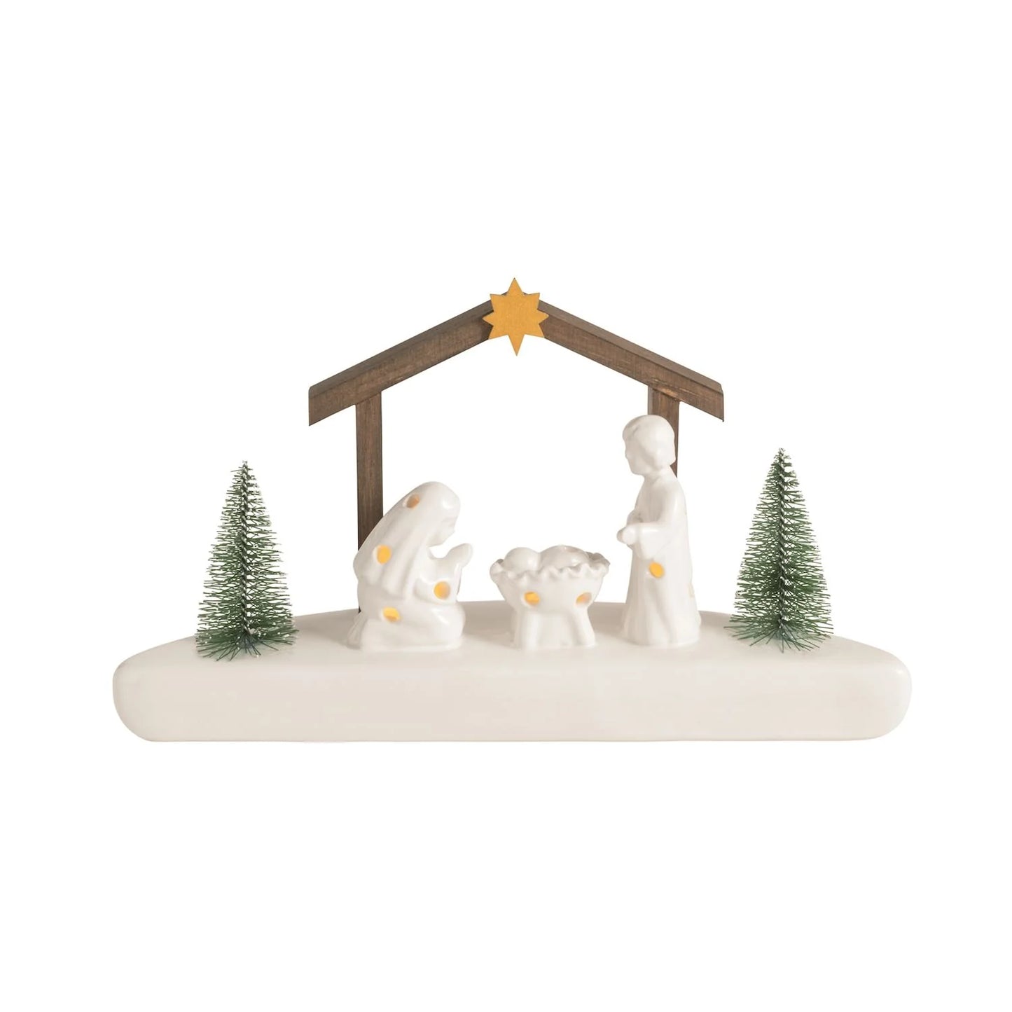 Large Nativity Scene Sitter