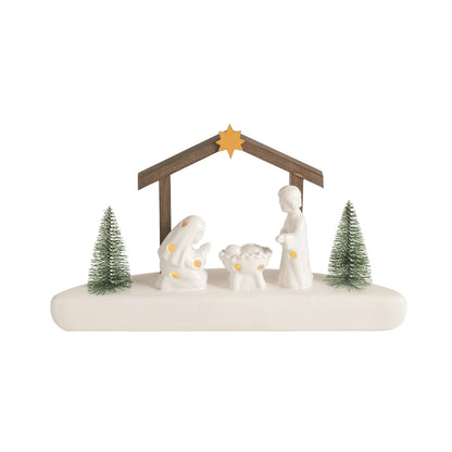 Large Nativity Scene Sitter