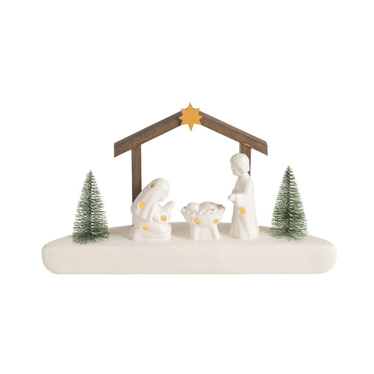 Large Nativity Scene Sitter