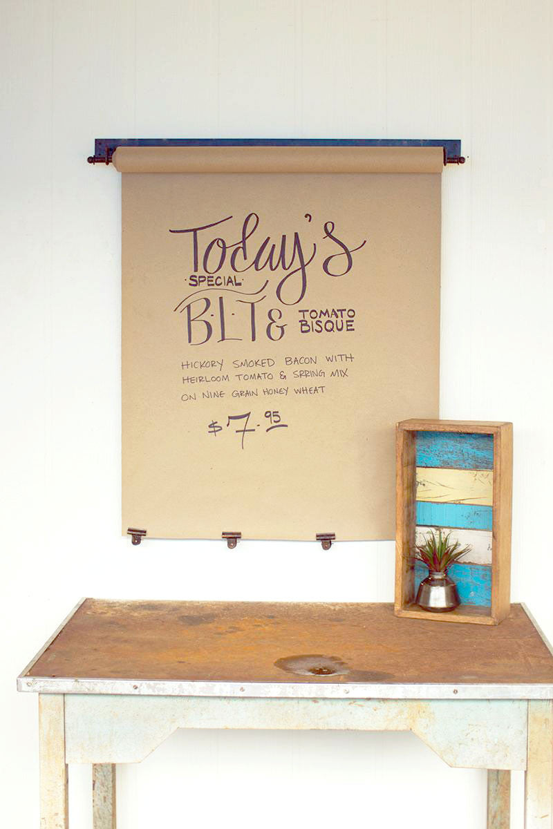 35" Hanging Note Roll