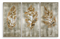Champagne Leaves Wall Art
