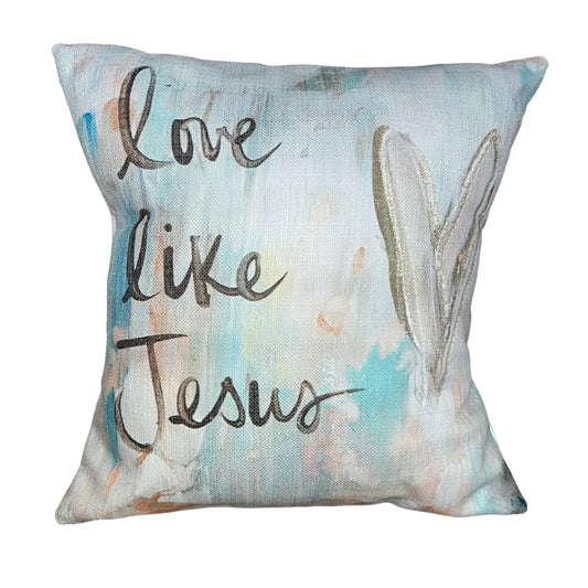 Love Like Jesus Pillow