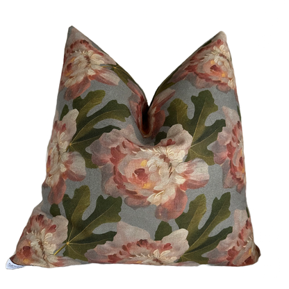 Iris Pillow Cover: 22x22 Cover Only
