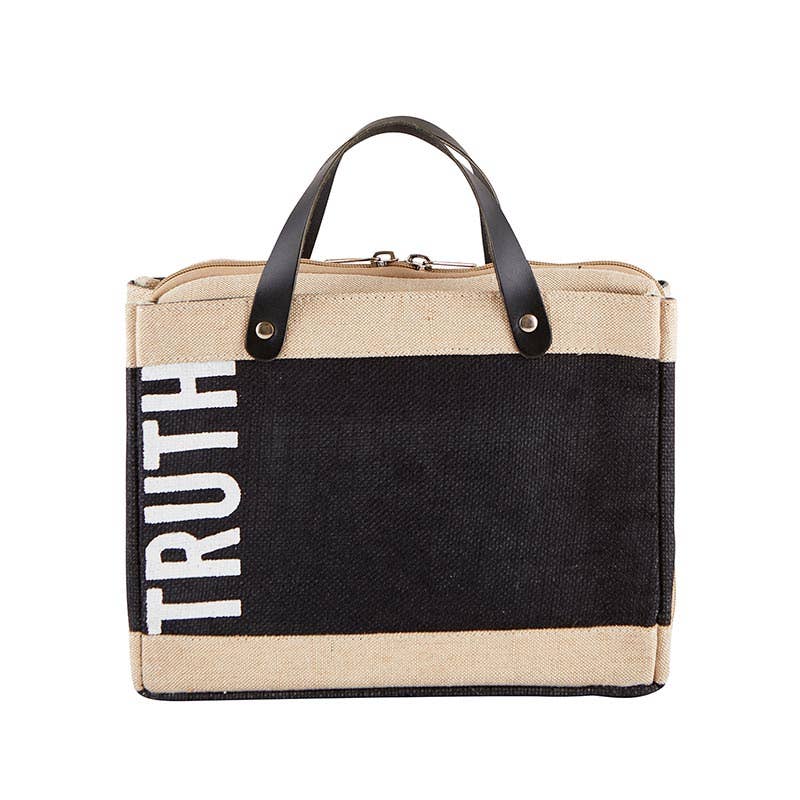 Market Tote Bag Bible Cover - Truth
