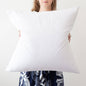Down Alternative Pillow Inserts - Made in Massachusetts: Plush poly fill made in the usa / 22x22