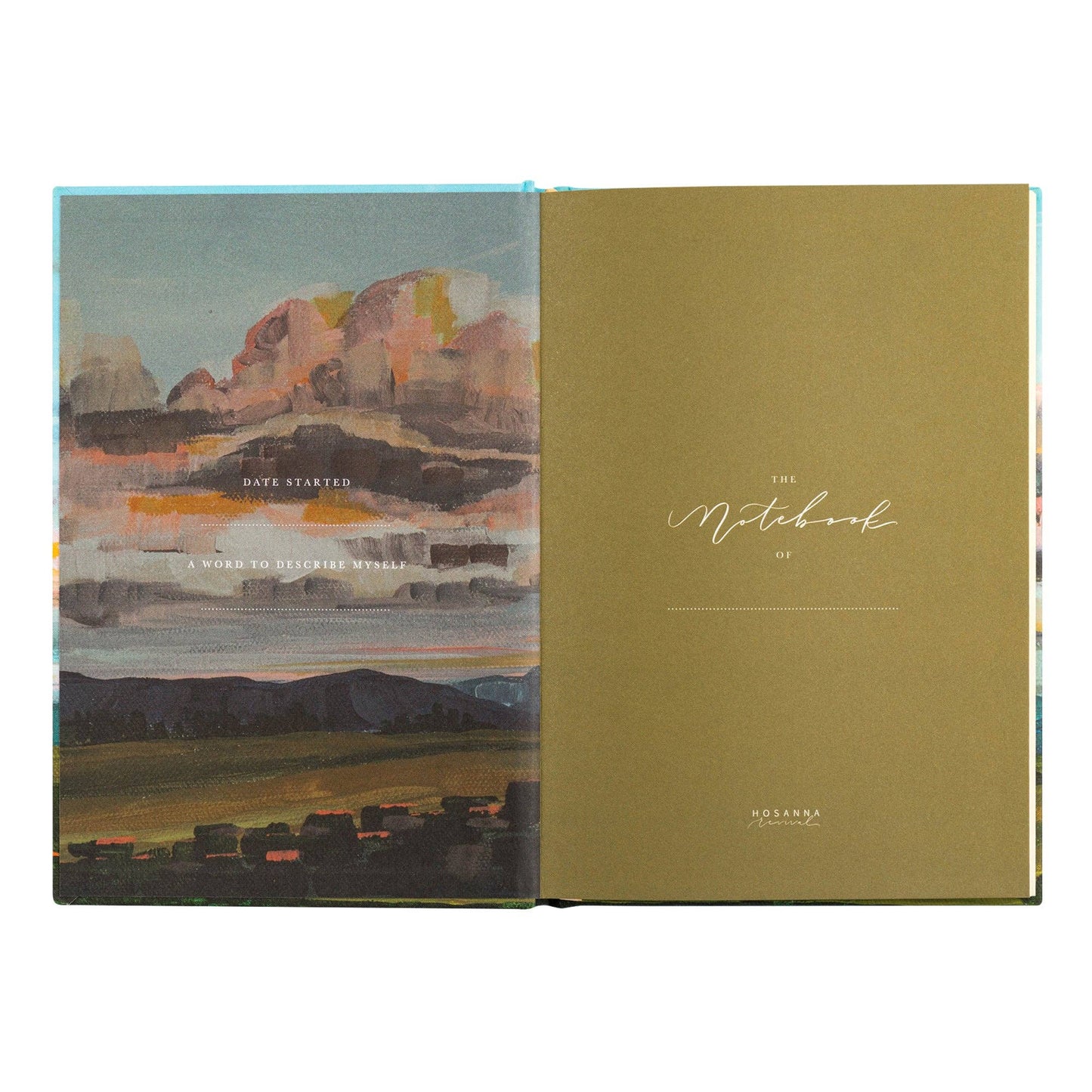 Notebook: Santa Lucia Theme
