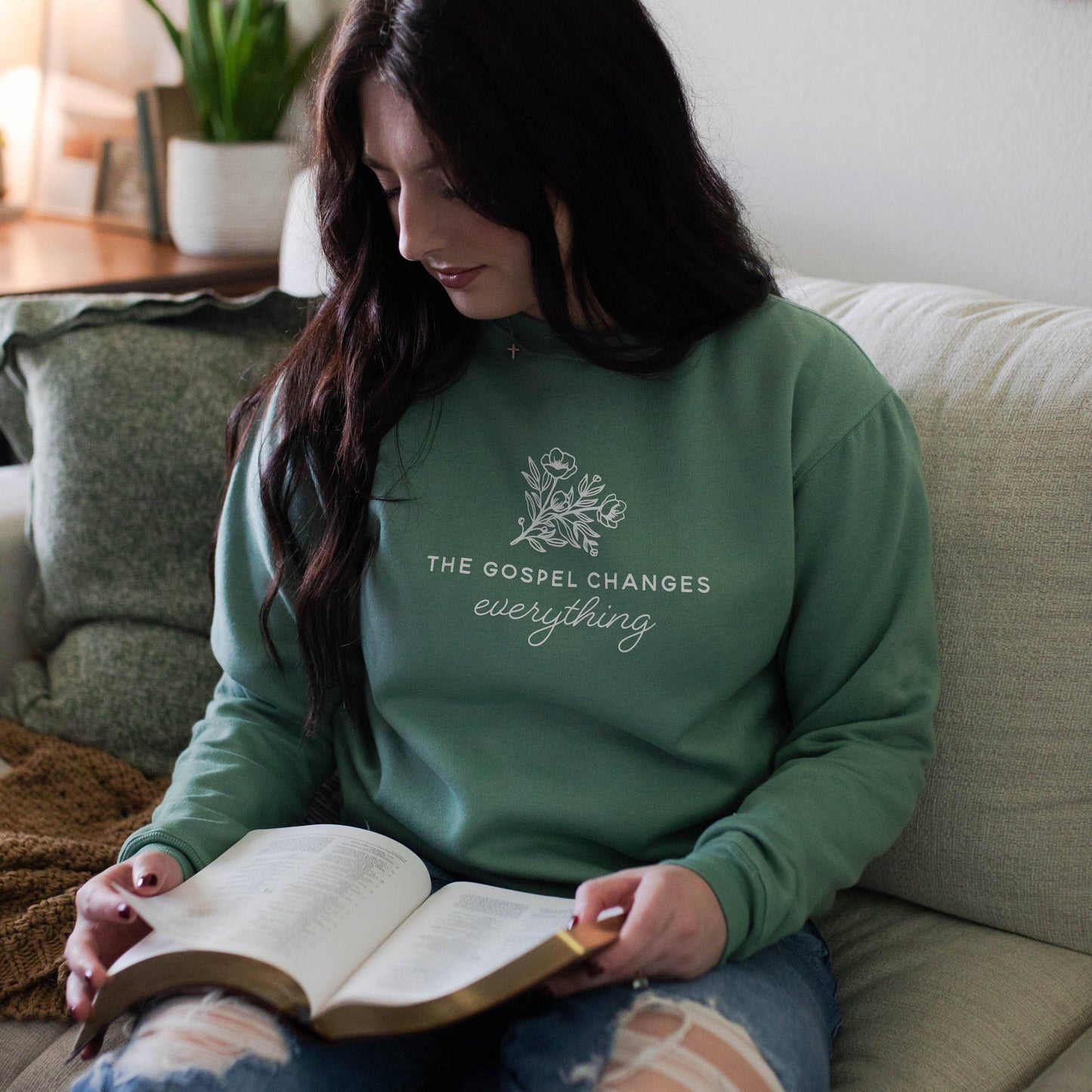 Bouquet Gospel Sweatshirt: L